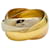 Love Anello Cartier "Trinity" 3 ori, Grande modello. Oro bianco Oro giallo Oro rosa  ref.661480