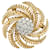 Clip vintage Cartier, Oro amarillo y diamantes..  ref.661482