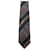 Kenzo Blau & Gold gestreifte Krawatte Seide  ref.661830