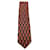 Karl Lagerfeld Cravate rouge à imprimé coloré Soie  ref.661929