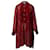 Vestido camisero de rayas en viscosa multicolor Isabel Marant Etoile Seda  ref.661943