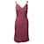 Robe mi-longue Alberta Ferretti en soie rose  ref.661985