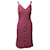 Vestido midi Alberta Ferretti em seda rosa  ref.661985