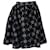MSGM Skater A-line Skirt in Black Cotton  ref.662103