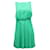Autre Marque Lauren Ralph Lauren Pleated Dress in Green Polyester  ref.662156