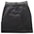Dolce & Gabbana falda de talle alto Negro Satén  ref.662175