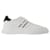Hogan Allacciato Slash H Sneakers in White Canvas Cloth  ref.662279
