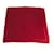 Louis Vuitton Monogram Dark Red Square LV Logo Lenço de seda Classic coleção Bordeaux  ref.662349