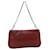 CHANEL Chain Pouch Lamb Skin Red CC Auth 31547  ref.662576