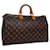 Louis Vuitton Monogram Speedy 40 Bolsa de mão M41522 LV Auth ar7549 Lona  ref.662673