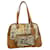 PRADA Shoulder Bag Nylon Leather Brown Auth ar7532  ref.662680