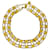 Chanel 2001 primavera, 01P Cinturón multicadena CC con estrellas de latón chapado en oro y cierre de gancho Dorado Gold hardware  ref.662780