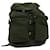 PRADA Backpack Nylon Khaki Auth ar7528  ref.663151