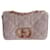 Dior Caro wind rose bag Pink Leather Linen  ref.663262