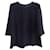 Bellissimo top Chanel T.38 Blu navy Poliestere  ref.663284