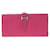 Béarn Hermès Bearn Pink Leder  ref.663367