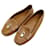 LOUIS VUITTON SHOES LOCK IT MOCCASIN 41 GRAINED LEATHER CAMEL LOAFER SHOE Caramel  ref.663538