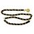 VINTAGE CHANEL GÜRTEL INTERLACED KETTENMEDAILLON LOGO CC T60 BEIM 90 Gürtel Golden - Ansicht 2