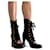 Autre Marque OVYÉ T black leather lace-up boots.38  ref.664032