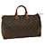 Louis Vuitton Speedy 40 Brown Cloth  ref.664159