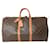 Louis Vuitton Keepall 55 Brown Cloth  ref.664163