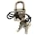 Hermès HERMES Cadena Padlock Silver Auth fm1673 Silvery Metal  ref.664333