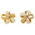 Autre Marque M earrings.Gérard in yellow gold and diamonds.  ref.664360