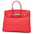 Hermès HERMES BIRKIN Red Leather  ref.664390