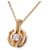 Bulgari BVLGARI parentesi collar de diamantes Dorado Oro rosa  ref.664513