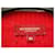 Burberry Roter Baumwollpullover mit Zopfmuster - Ansicht 3