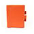 Hermès Funda Agenda Globe Trotter Piel Naranja PM Cuero  ref.664678