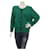 Autre Marque Knitwear Green Cotton Nylon Rayon  ref.664823