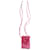 Bandolera Cassette Mini Intrecciato de Bottega Veneta de charol rosa Cuero  ref.665063
