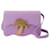 Palm Angels Palm Beach Bag Pm in Lilac and Gold Leather Purple  ref.665078