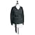 CHANEL Wunderschöner schwarz-weiß gesprenkelter Pullover T34 Baumwolle Wolle  ref.665196
