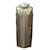 Yves Saint Laurent Robes Soie Bronze  ref.665366