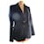 Autre Marque Night velvet blazer jacket, taille 42. Navy blue Cotton  ref.665438