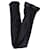 Calça Chanel Black com logos CC Outono-Inverno 2020-2021 Preto Poliamida  ref.665461