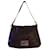 Sac à main Fendi Baguette Cuir Marron  ref.665522
