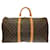 Louis Vuitton Keepall 50 Marrom Lona  ref.665538