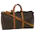 Louis Vuitton Keepall Bandouliere 50 Brown Cloth  ref.666284