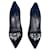 Décolleté Bellucci in camoscio nero con decorazioni di cristalli Dolce & Gabbana Svezia  ref.666409