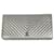 Chanel Wallets Silvery Leather  ref.666435