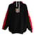 Balenciaga Sweat à Capuche Tricoté Crest Logo en Laine Noire  ref.666451