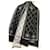 Chanel Scarves Black Grey Cashmere  ref.666600