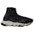 Sneakers Speed Balenciaga Glitter in viscosa nera Nero Fibra di cellulosa  ref.666612