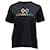 Everyday Balenciaga Mehrfarbiges Logo-T-Shirt aus schwarzer Baumwolle  ref.666637
