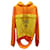 Sudadera con capucha de algodón naranja "The Power of Dreams" de Balenciaga  ref.666652