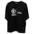 Camiseta extragrande de manga corta en algodón negro del Programa Mundial de Alimentos de Balenciaga  ref.666823