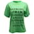 Everyday Balenciaga Logo T-shirt in Green Cotton  ref.666827